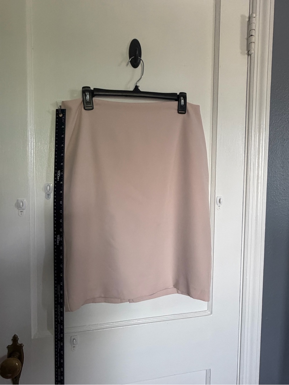 Adrianna Papell Dusty Blush Pencil Skirt